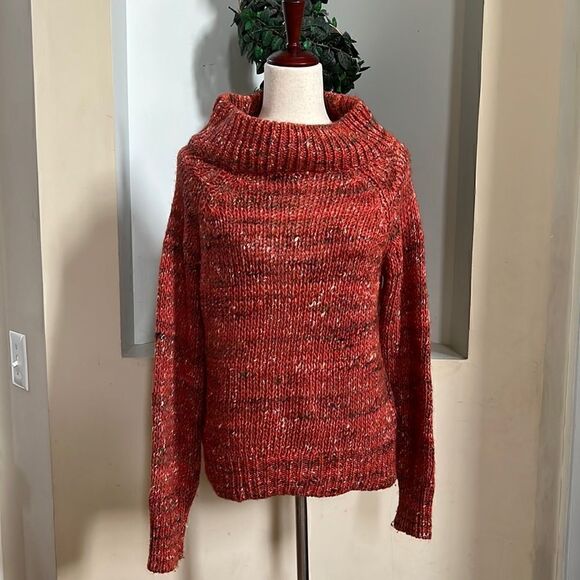 Moth gorgeous thick chunky sweater made in Italy Women’s Small wool silk blend - Picture 2 of 10